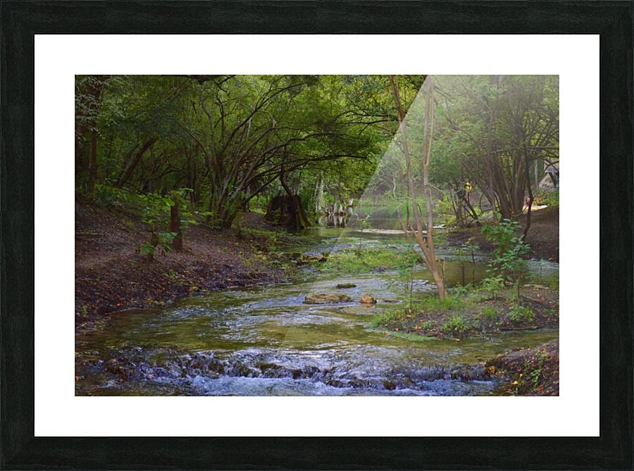 Royal Falls Picture Frame print