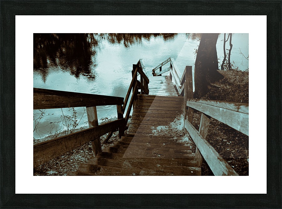 Watch Your Step Picture Frame print