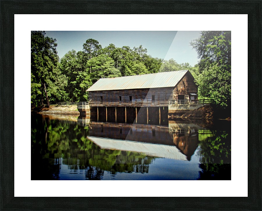 Covered Bridge Picture Frame print