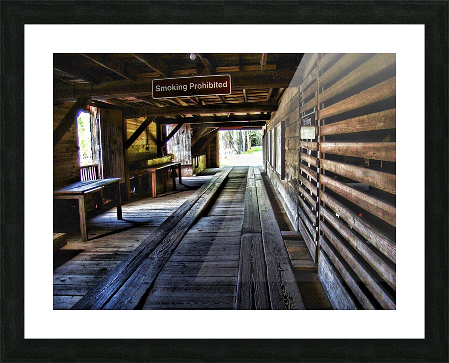 Smoking Prohibited Picture Frame print