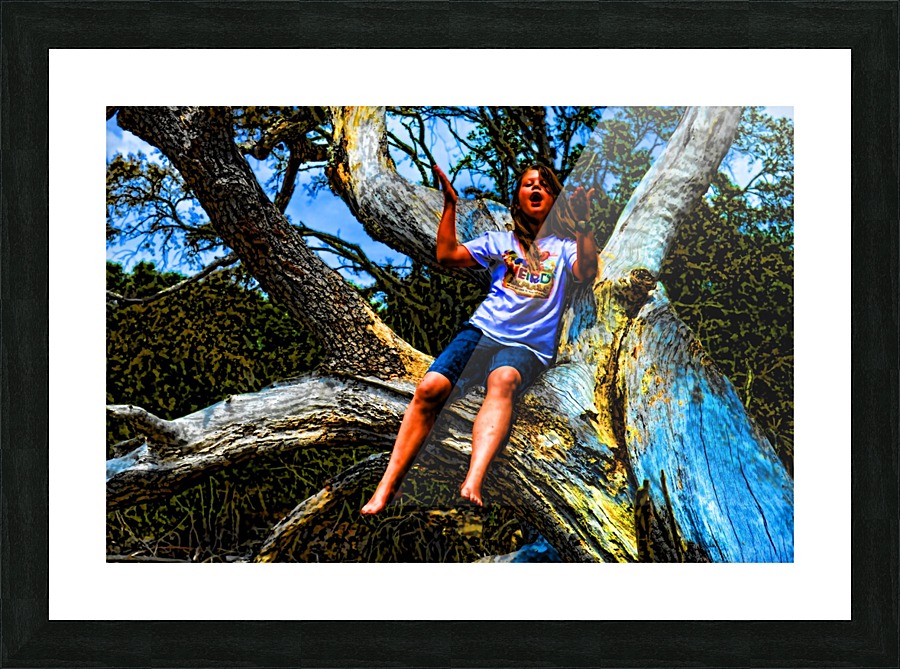I Can Sing Picture Frame print
