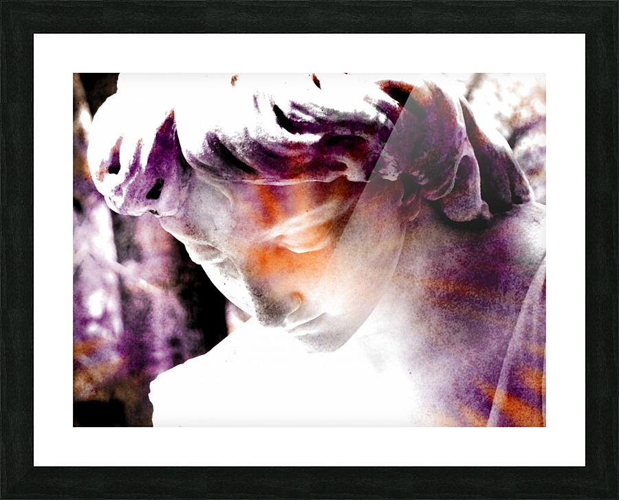 Praying Picture Frame print