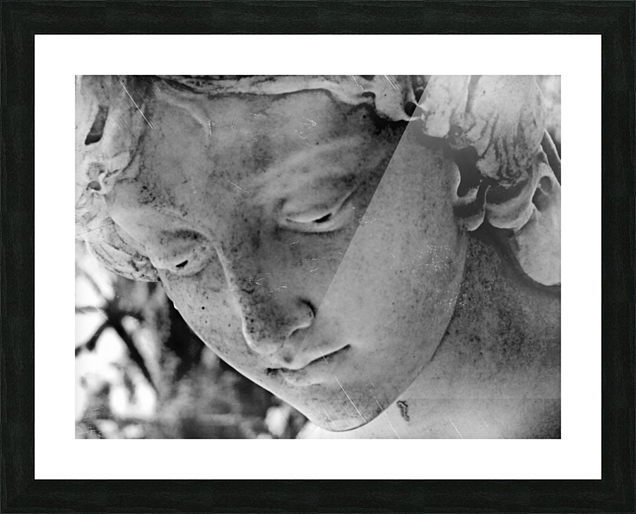 Stone Faced Picture Frame print