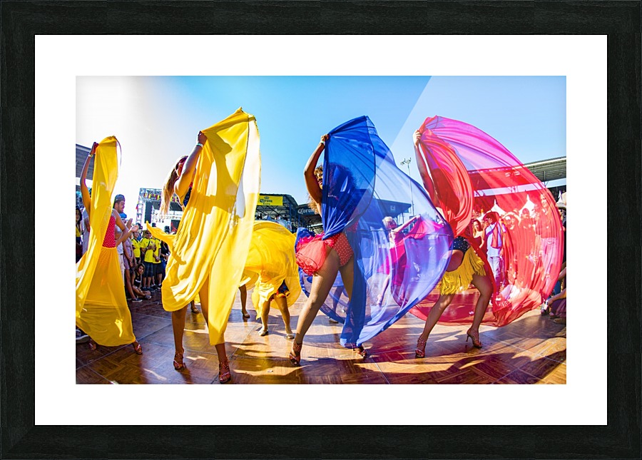 Colombia Pride  Picture Frame print