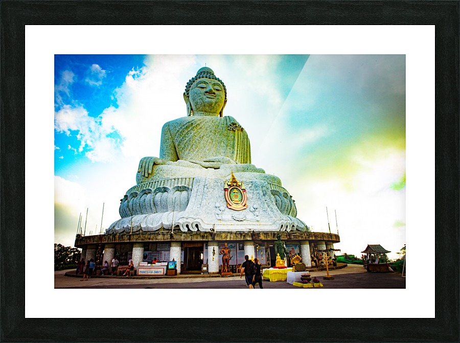 Big Buddha  Picture Frame print