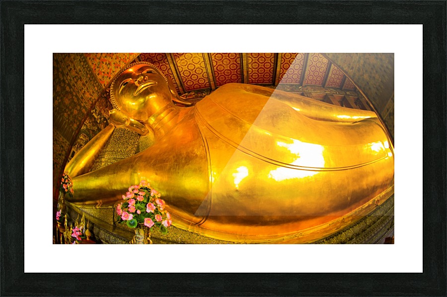 Why You Lying Buddha  Picture Frame print