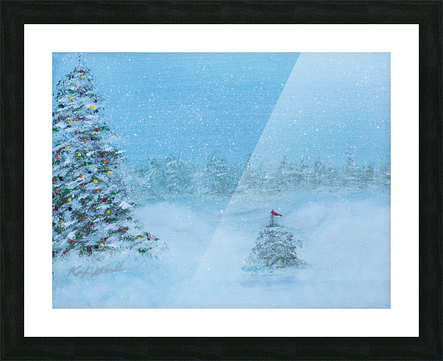 Winter Wonderland Picture Frame print