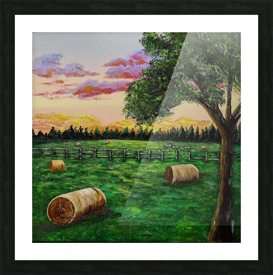 Farmers Joy Picture Frame print