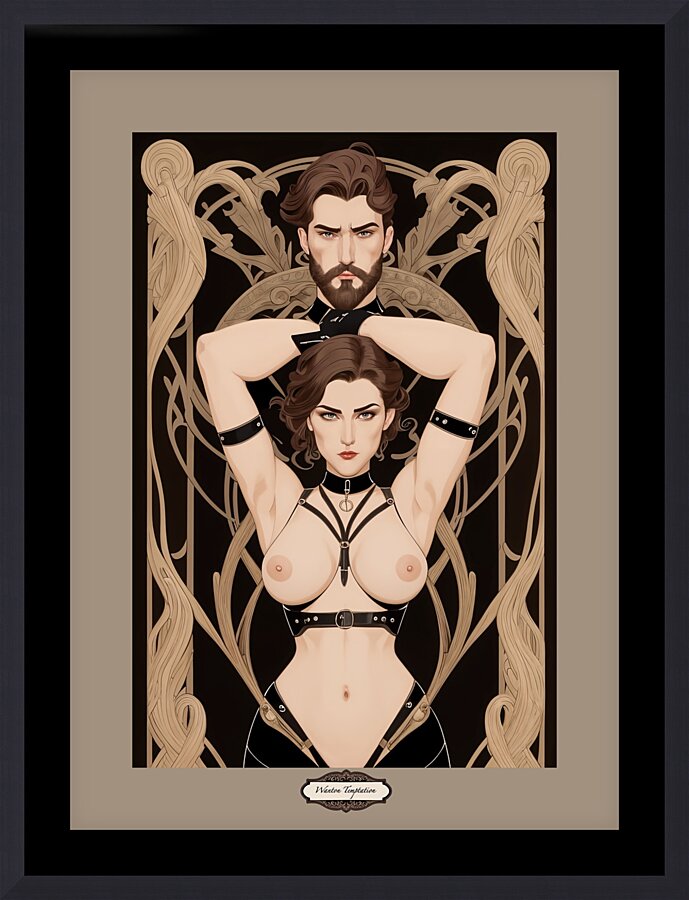 Wanton Temptation Picture Frame print