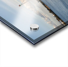 Cardiff Bay dusk wooden structures 1 Acrylic print