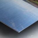 Curbar Edge view  Metal print