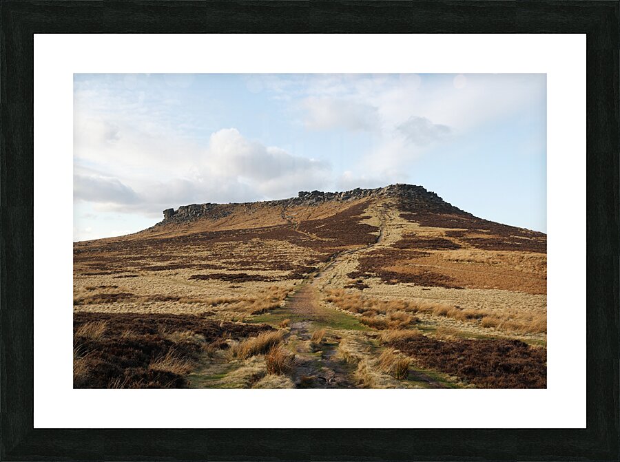 Higger Tor Peak District Landscape  Picture Frame print