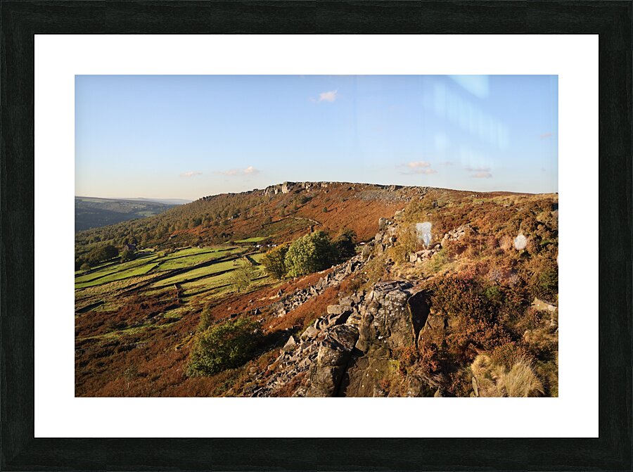 Curbar Edge Derbyshire England 1 Picture Frame print