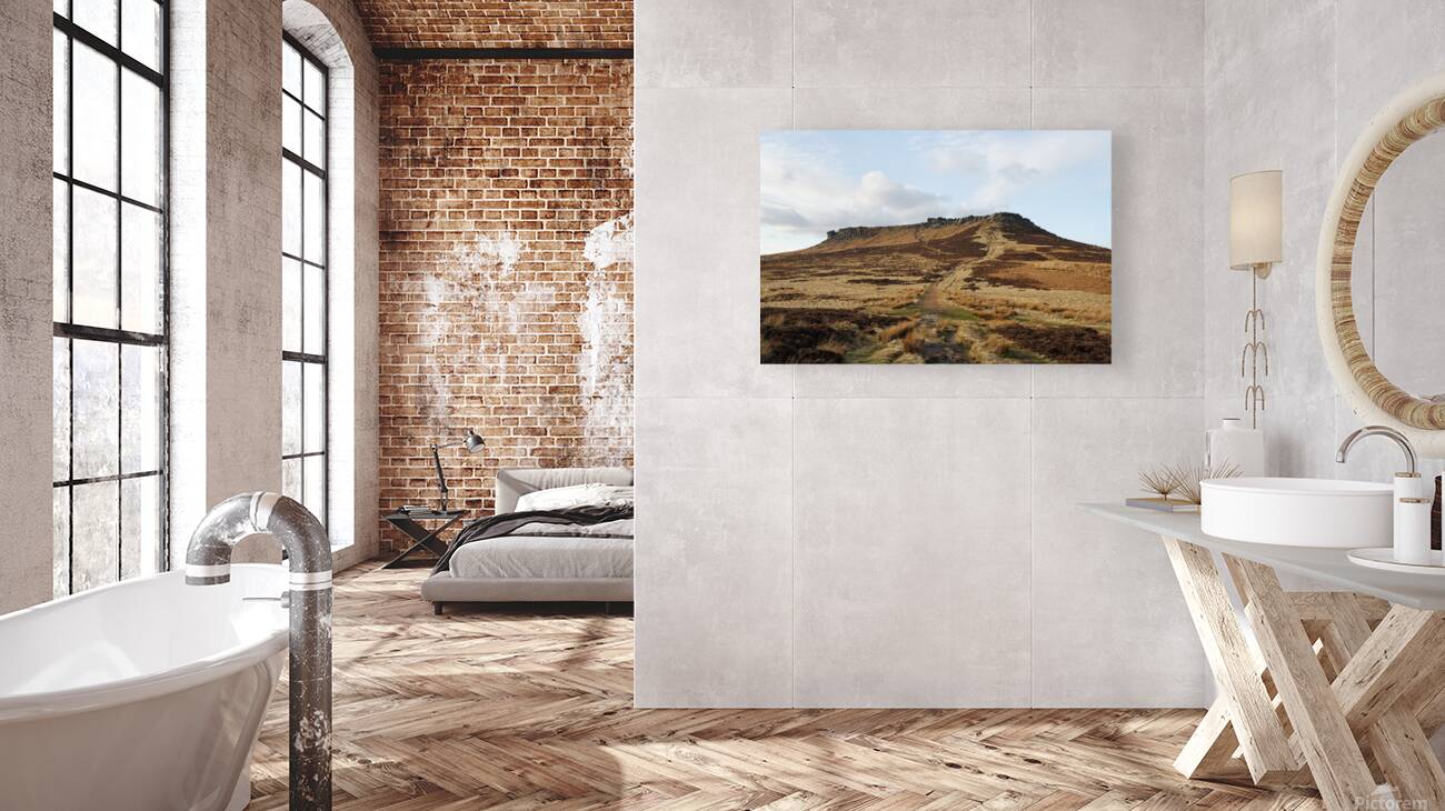 Higger Tor Peak District Landscape  Reproduction