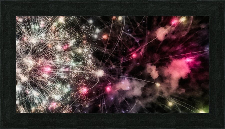 Celestial Drift Picture Frame print