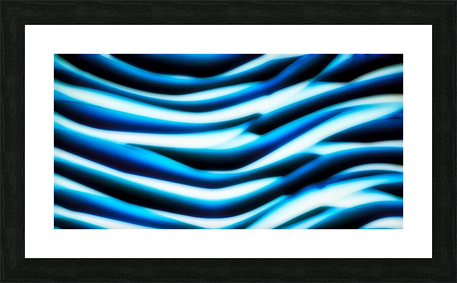 Cobalt Delight Picture Frame print