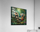 Tranquil Tales in the Enchanted Forest Acrylic Print