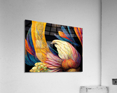 Floral Abstract Acrylic Print