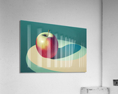 An Apple on a Table Acrylic Print