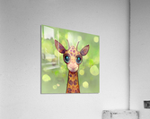 Jungle Giraffe  Acrylic Print