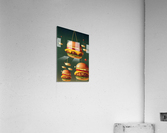 Floating Burgers Acrylic Print