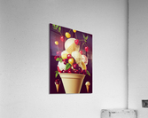 Cherry Ice Cream Sundae Acrylic Print