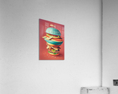 The Impossible Hamburger Stack Impression acrylique