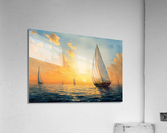 Sailing Free Acrylic Print