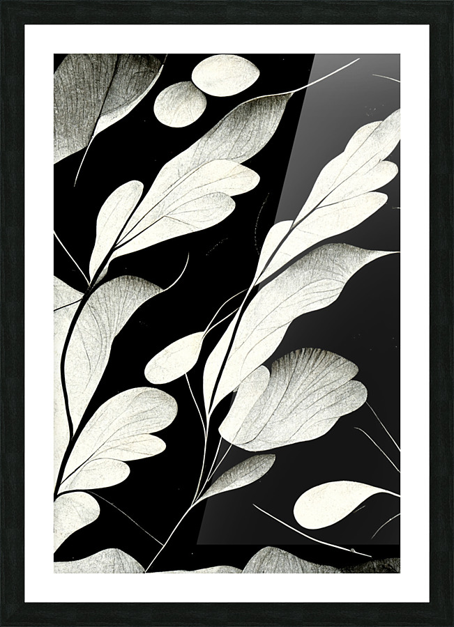 Leaves Picture Frame print