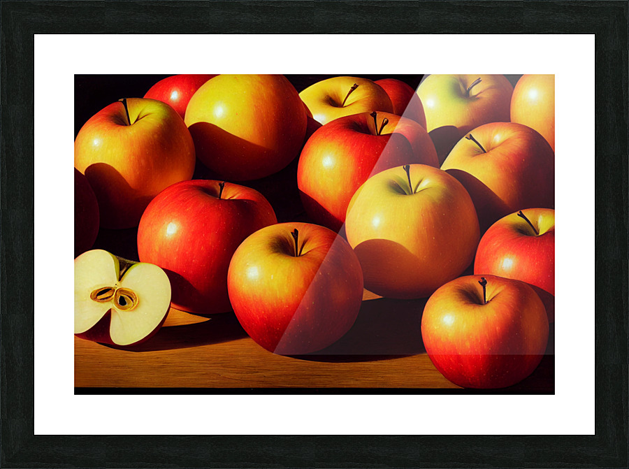 Red Apples Picture Frame print