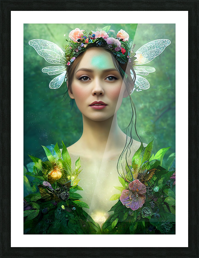 Fairy Princess Picture Frame print