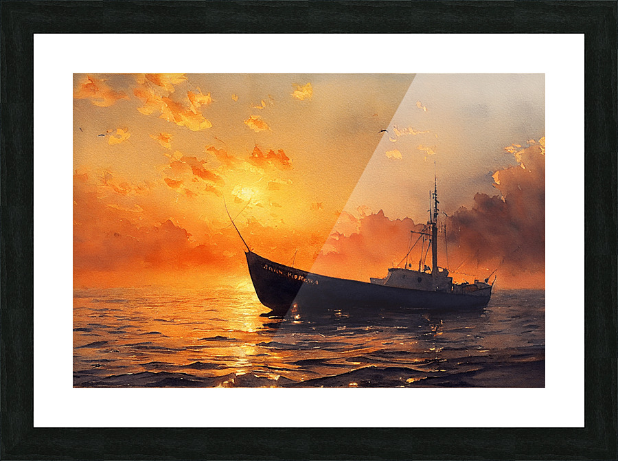 At Days End Picture Frame print