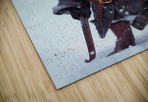 Battle-Ready Fox Granny Mouse puzzle