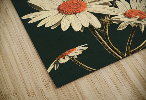 White Daisies  Granny Mouse puzzle