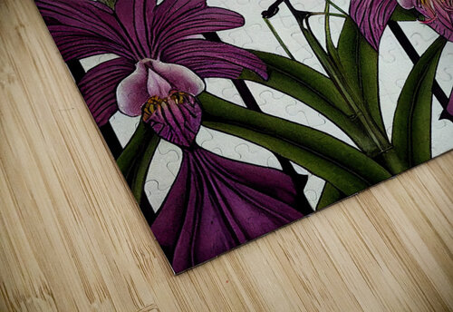 Orchid Composition Granny Mouse puzzle