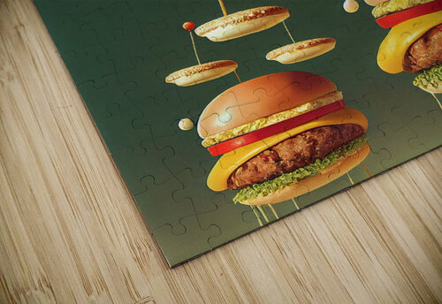 Floating Burgers Granny Mouse puzzle