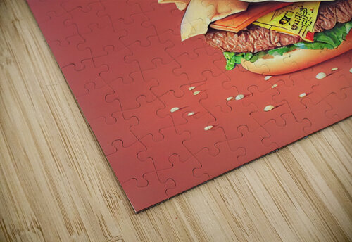 The Impossible Hamburger Stack Granny Mouse puzzle