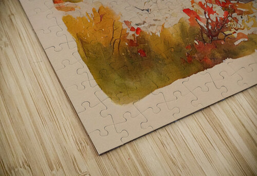 Summer Holidays Granny Mouse puzzle