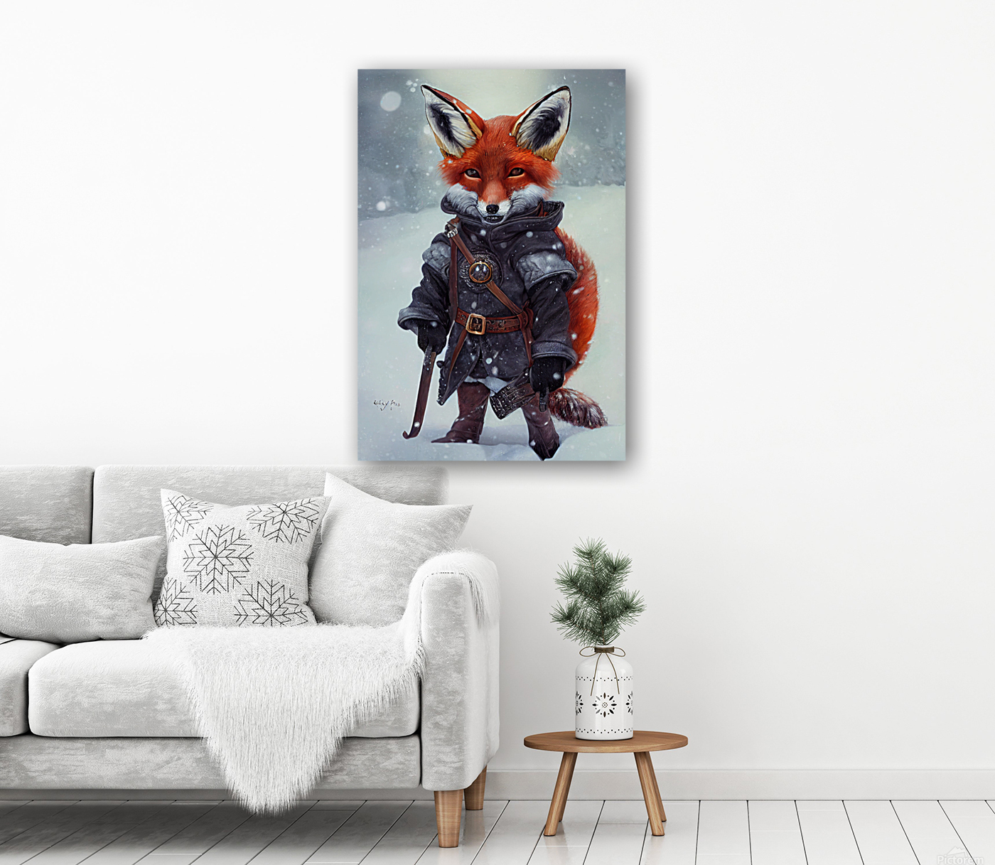 Battle-Ready Fox Reproduction