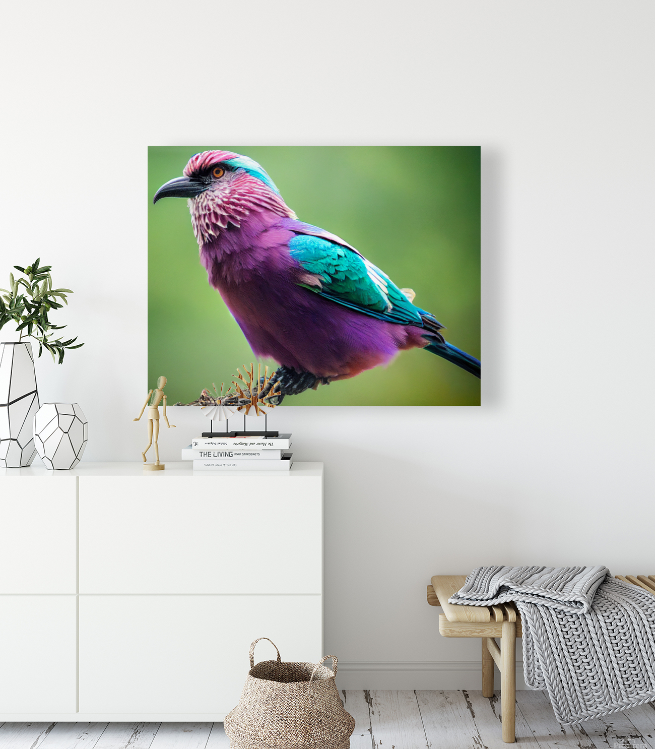 Lilac-Breasted Roller Reproduction