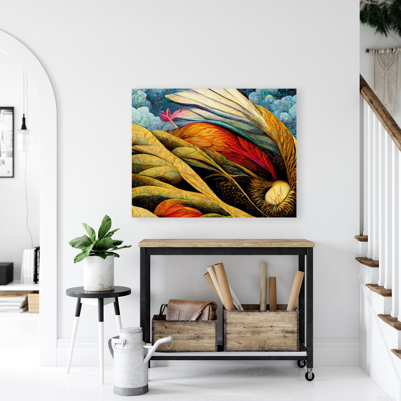 Colourful Abstract Reproduction