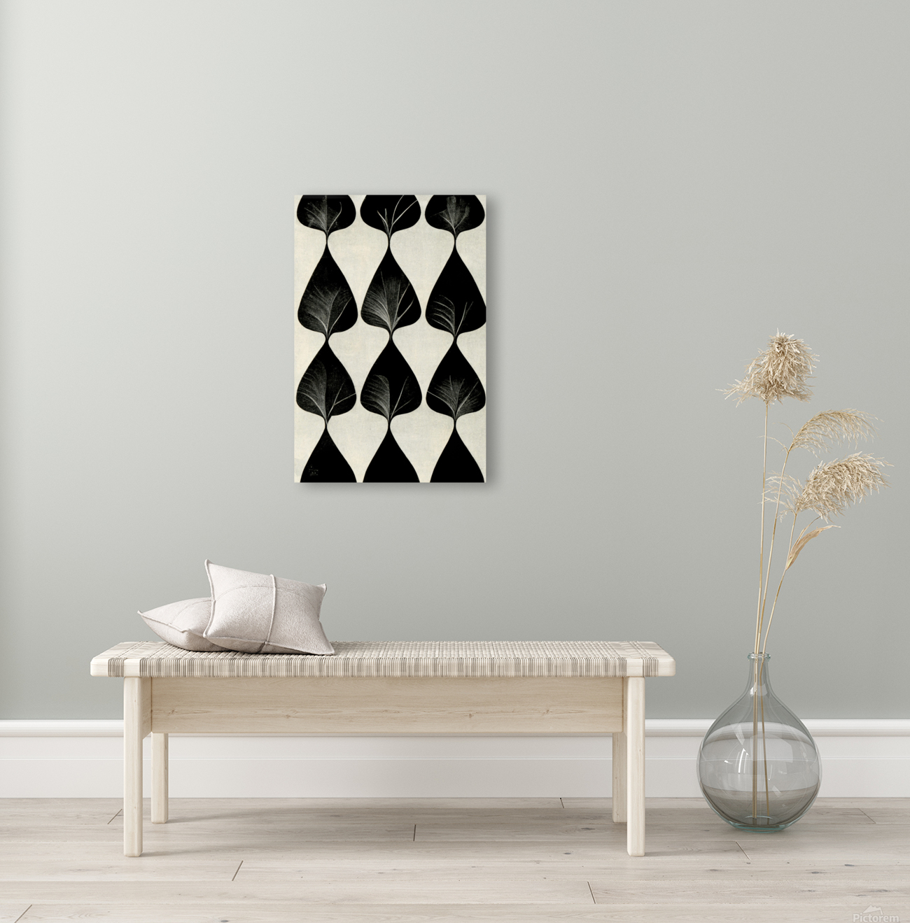 Seamless Leaf Pattern Reproduction