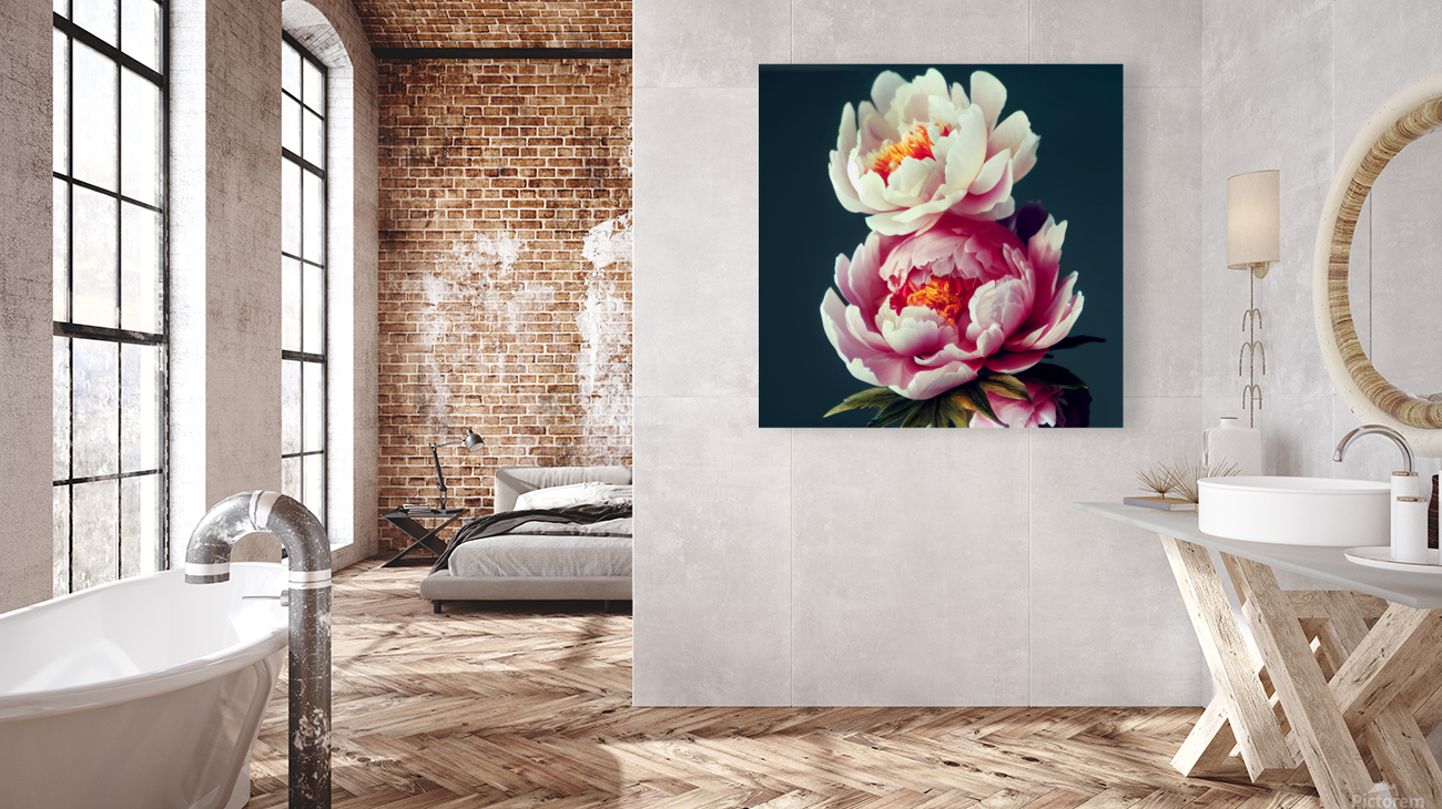 Pink Peonies Reproduction