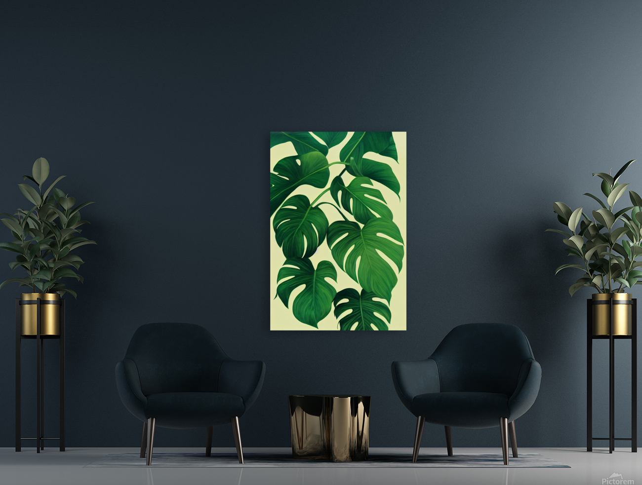Monstera Deliciosa Leaf  Reproduction