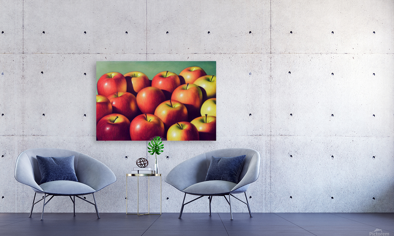 Red Apples on a Table Reproduction