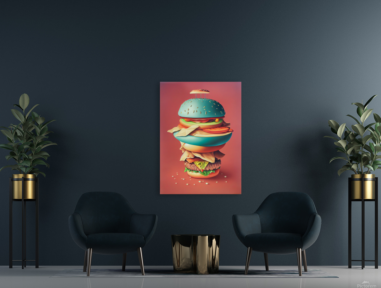 The Impossible Hamburger Stack Reproduction