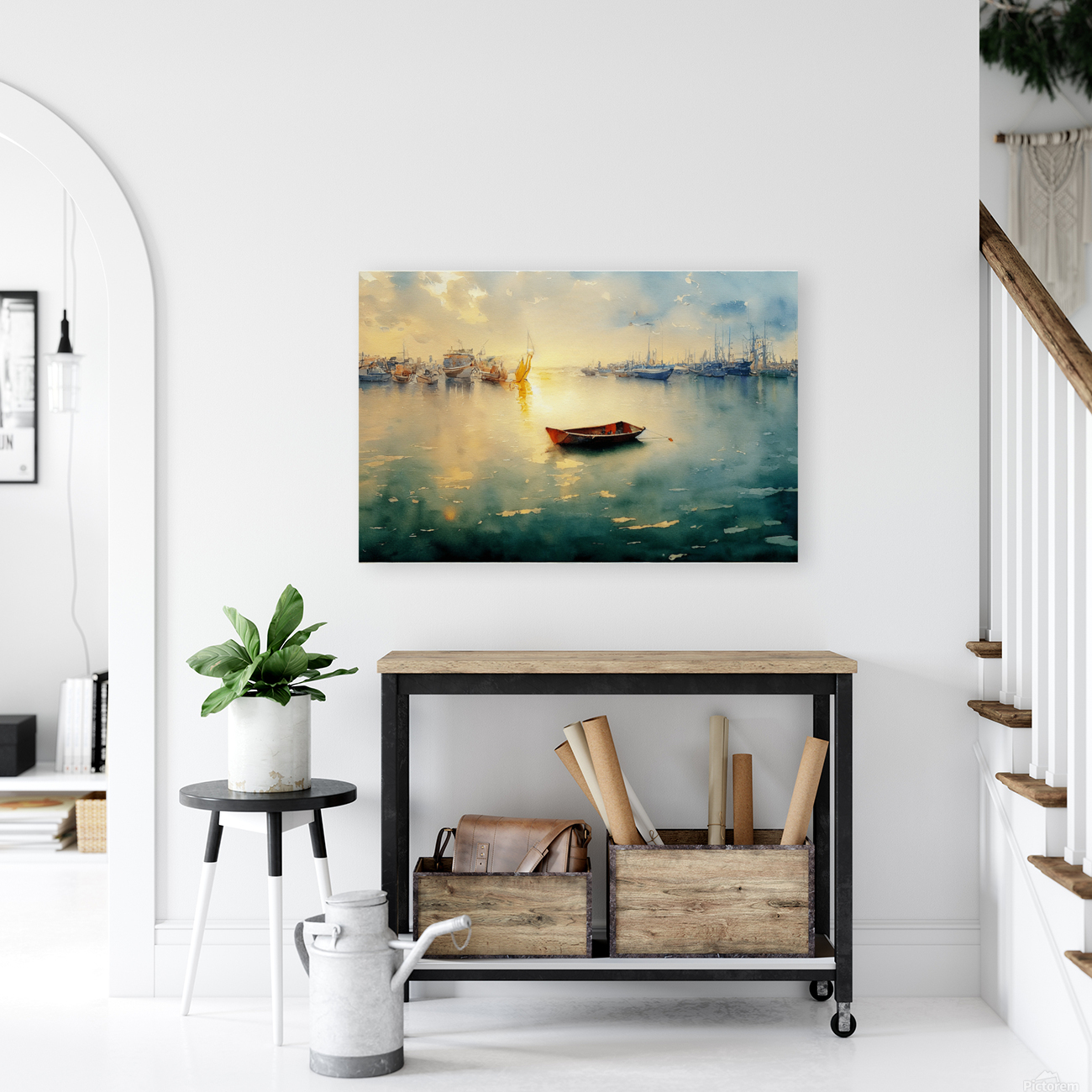 A Quiet Harbour Reproduction