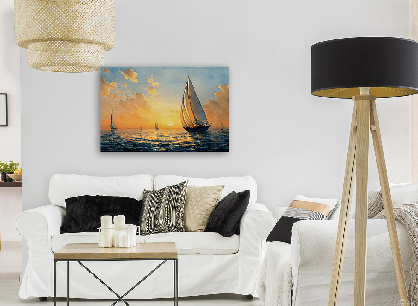 Sailing Free Reproduction