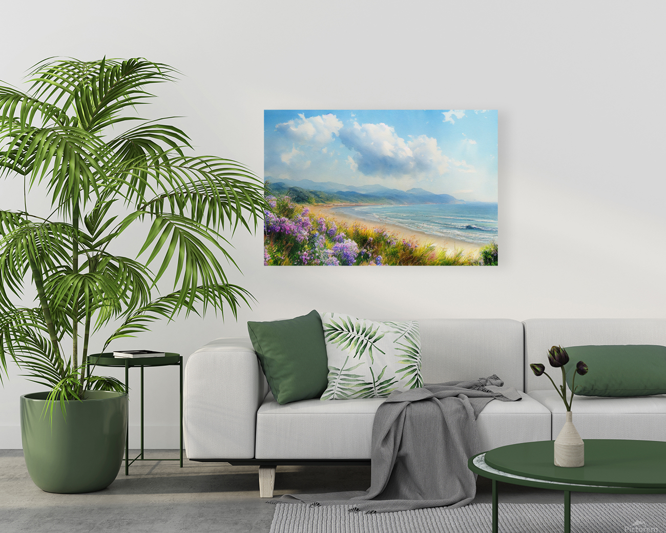 Lagoon Paradise Reproduction