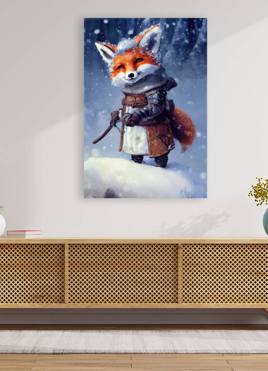 Cute Fox Adventurer by Granny Mouse